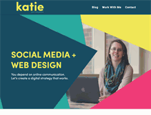 Tablet Screenshot of katieallred.com